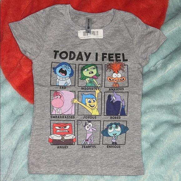 Next Level Apparel Other - Inside Out 2 ''Today I Feel'' T-Shirt for Girls